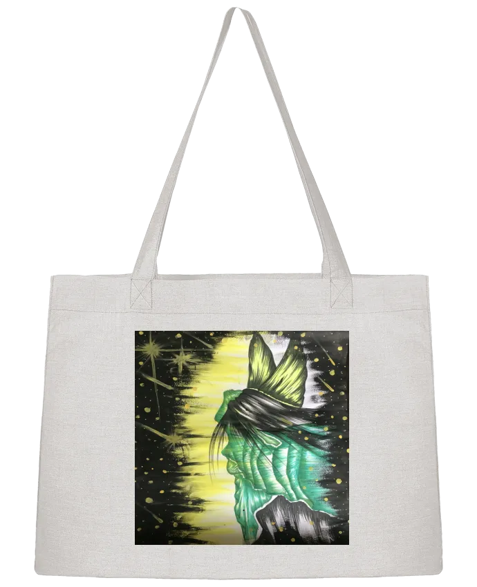 Sac Shopping angel par kaoutar fashiondesigner
