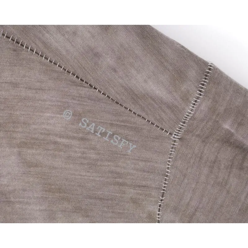 Satisfy Running CloudMerino Long Tee - T-shirt en laine mérinos | Hardloop
