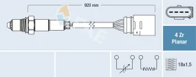 Sonde lambda FAE 77142F 