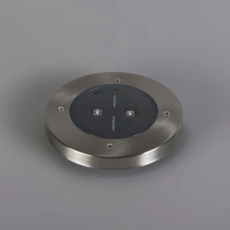 Spot solaire d'extérieur moderne avec LED ronde - Erda