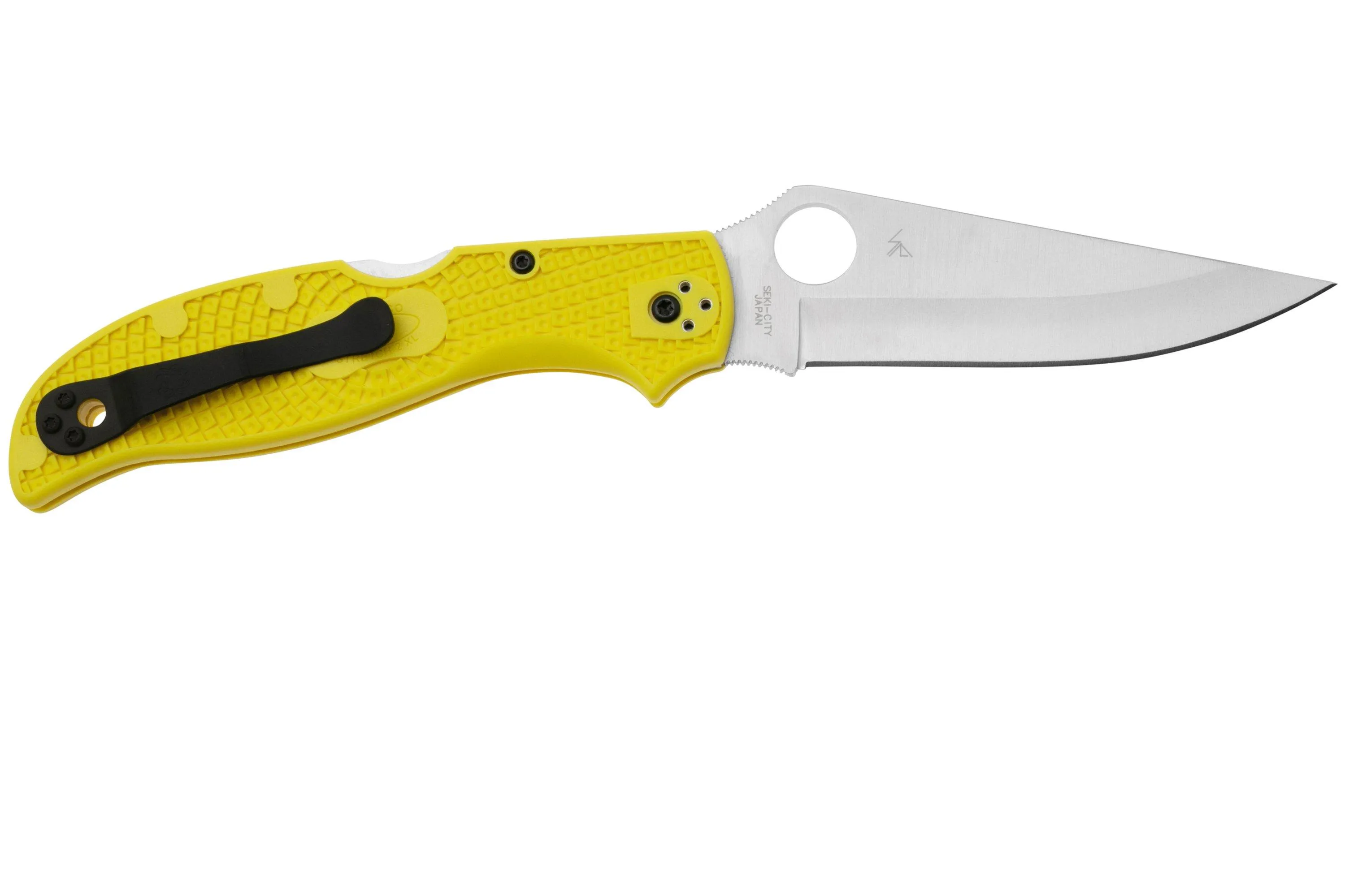 Spyderco Stretch 2 XL Salt H-2 C258PYL Yellow FRN, couteau de poche