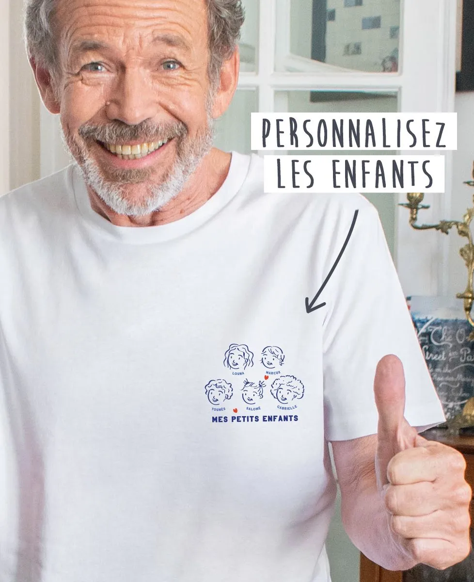 T-Shirt homme Mes petits enfants personnalisé