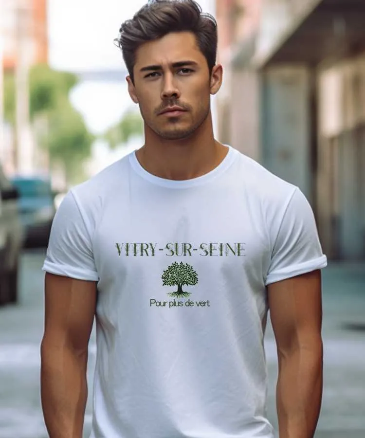 T-Shirt Vitry-sur-Seine pour plus de vert