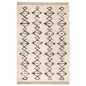 Tapis d'intérieur style ethnique Neige beige 200 x 290 cm    | 3 Suisses