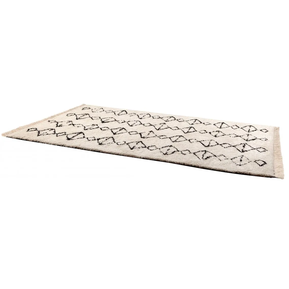 Tapis d'intérieur style ethnique Neige beige 200 x 290 cm    | 3 Suisses