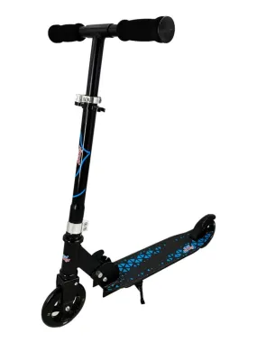 Trottinette NSP bleu/noir 125m - N/A