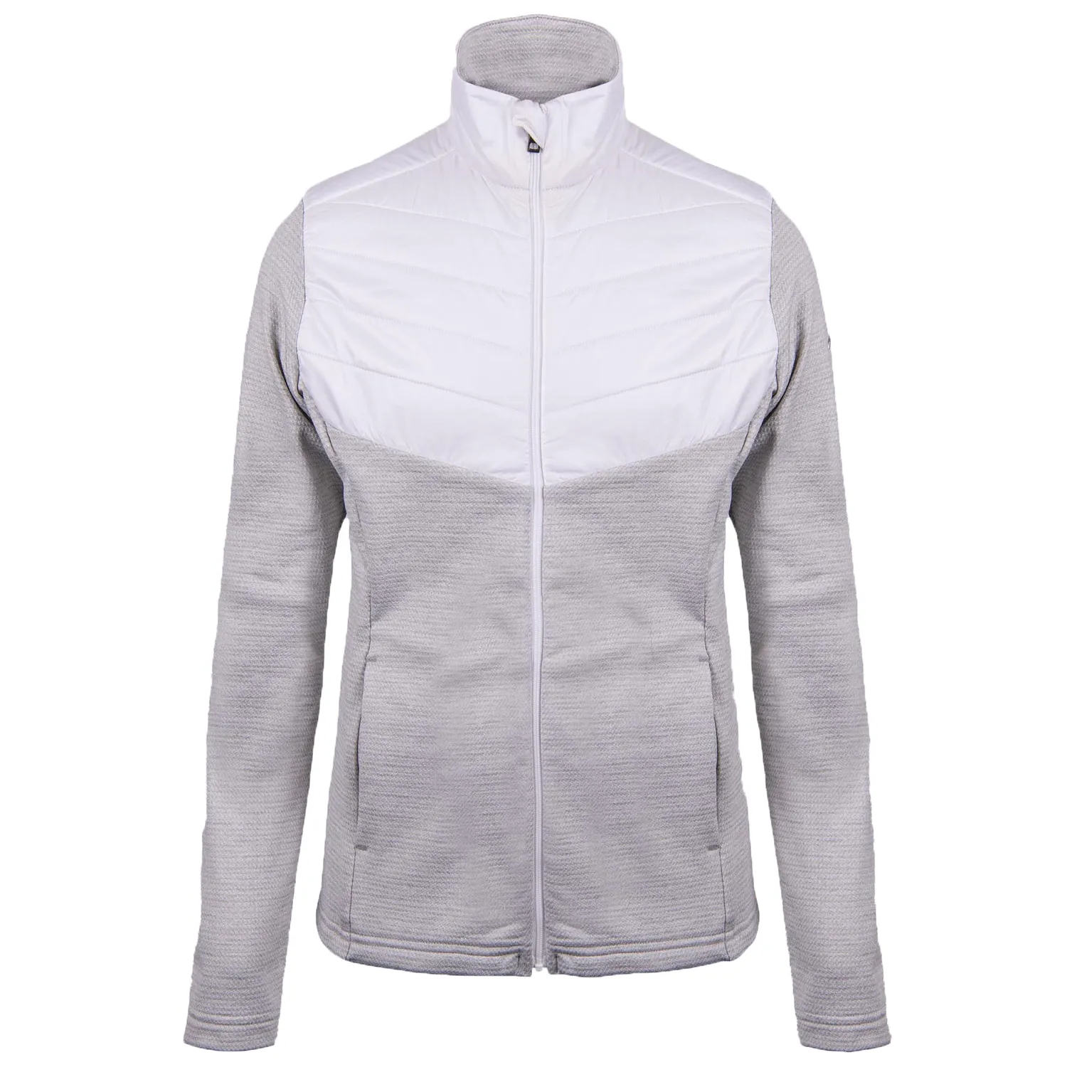Veste de Ski KJUS Girls Jacky Midlayer Jacket Alloy/White