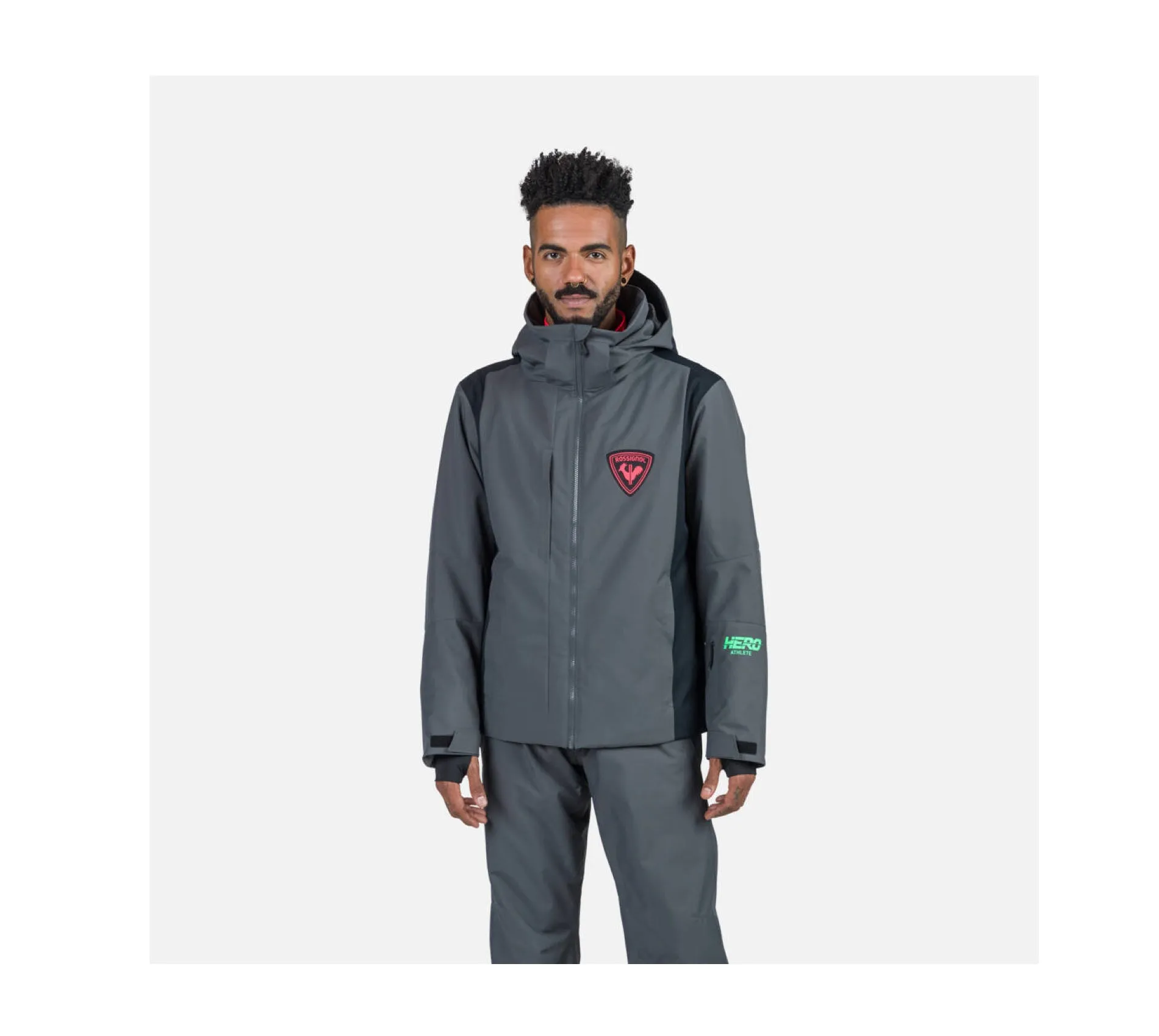 Veste de ski ROSSIGNOL Homme Hero Velika JKT Onyx Grey 2025
